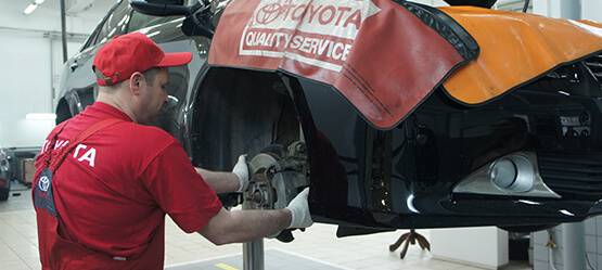 Диагностика и ремонт подвески Toyota
