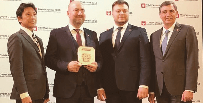 «Тойота Центр Вологда» признан одним из лучших дилеров в Европе