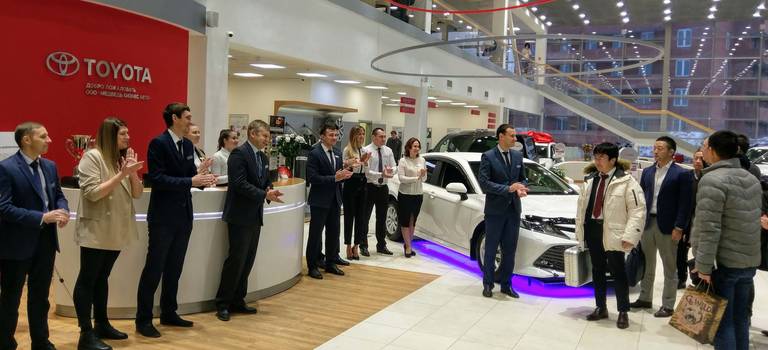 Группа инженерной разработки продуктов Toyota посетила Красноярск