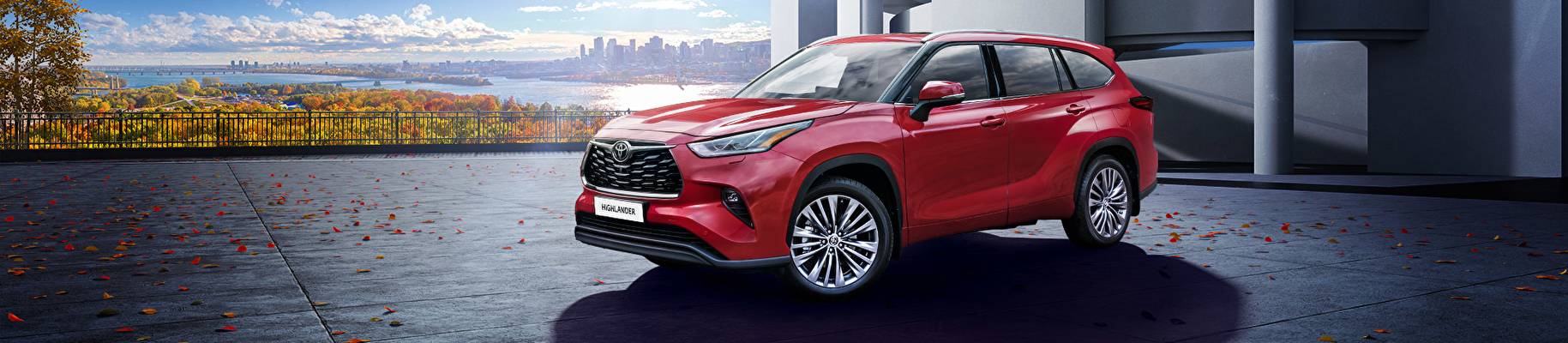 Новый автомобиль Toyota Highlander