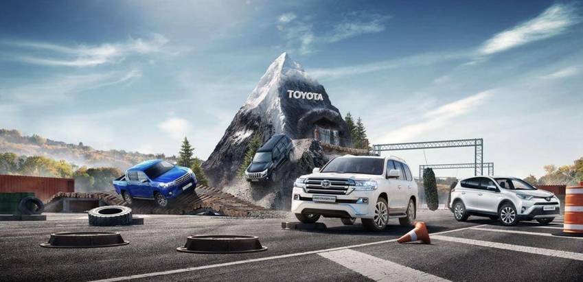 Испытай себя за рулем Toyota! Испытай себя за рулем Toyota!