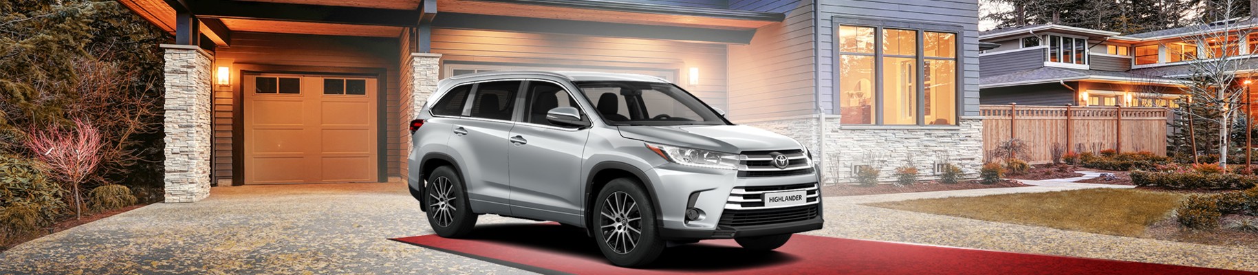 Новый автомобиль Toyota Highlander