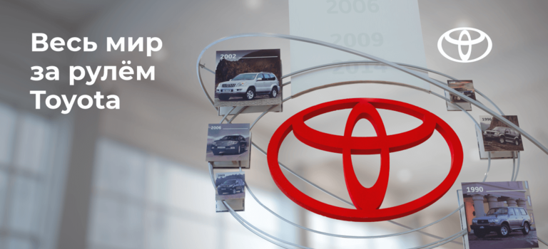 ВЕСЬ МИР&nbsp;ЗА РУЛЕМ TOYOTA&nbsp;&mdash; СНОВА №&thinsp;1&nbsp;В МИРЕ И&nbsp;ТОП-10&nbsp;В РОССИИ