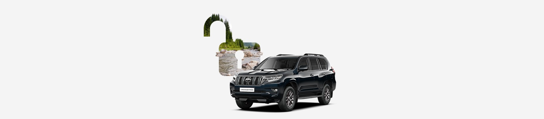 Новый автомобиль Toyota Land Cruiser Prado