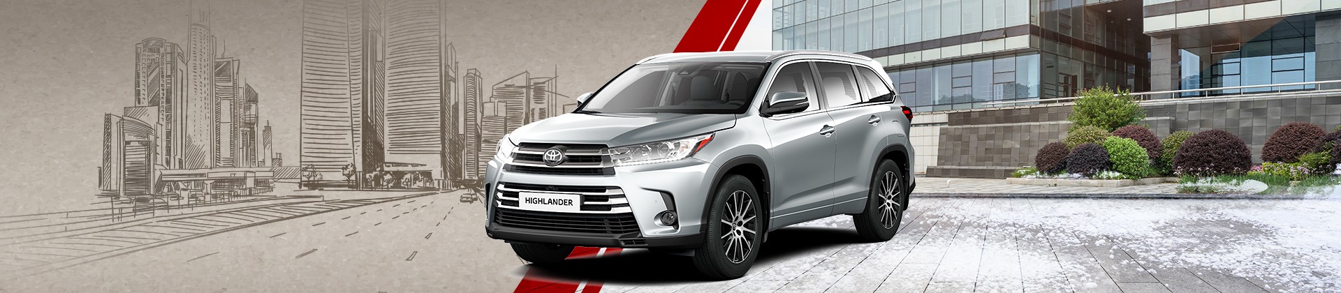 Новый автомобиль Toyota Highlander