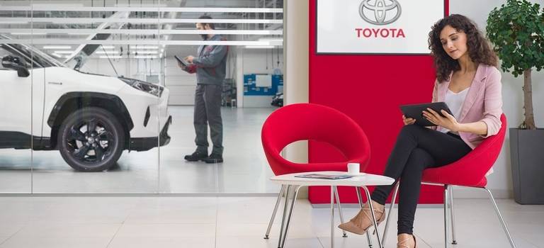 Официальный сервис Toyota