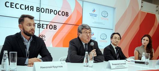 Тойота и Олимпийский Комитет России объявили о начале партнерства