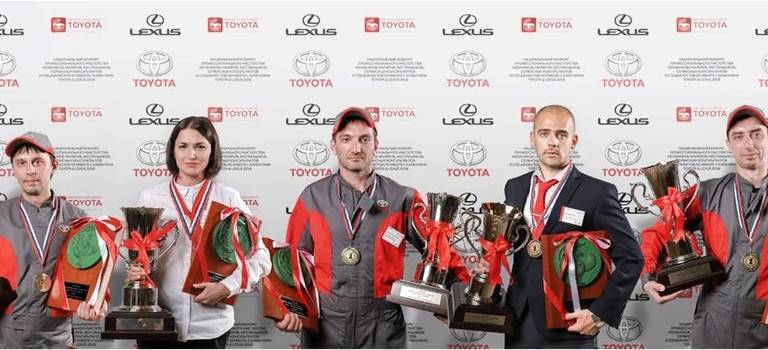 Тойота наградила победителей Grand Prix 2018. Поздравляем нашего коллегу — Вавочкина Алексея!