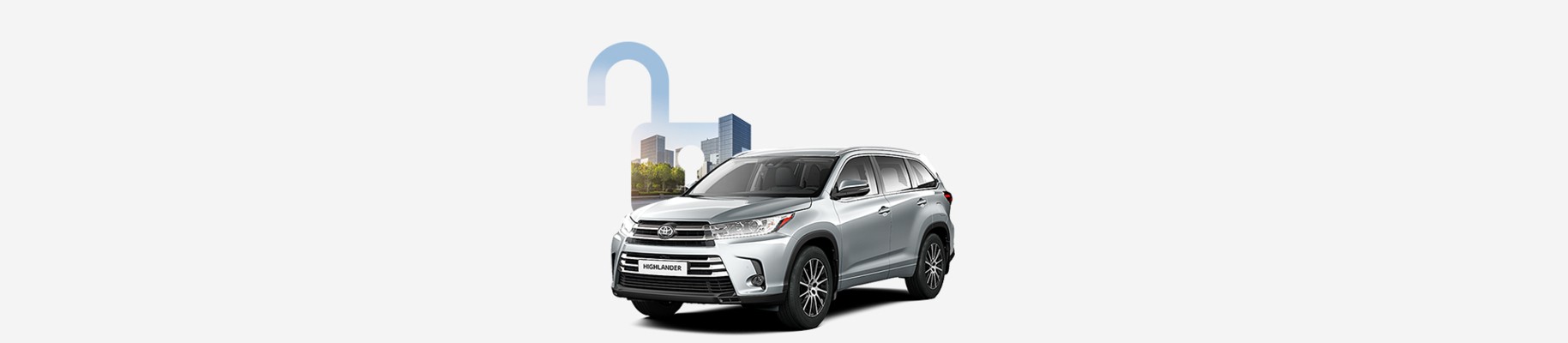 Новый автомобиль Toyota Highlander