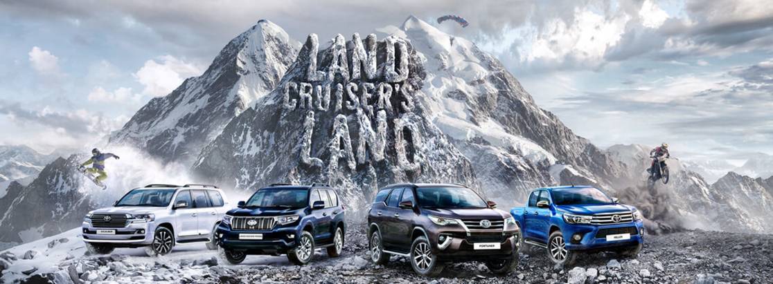 Внедорожный тест-драйв Land Cruiser’s Land разворачивается на 60 городов России