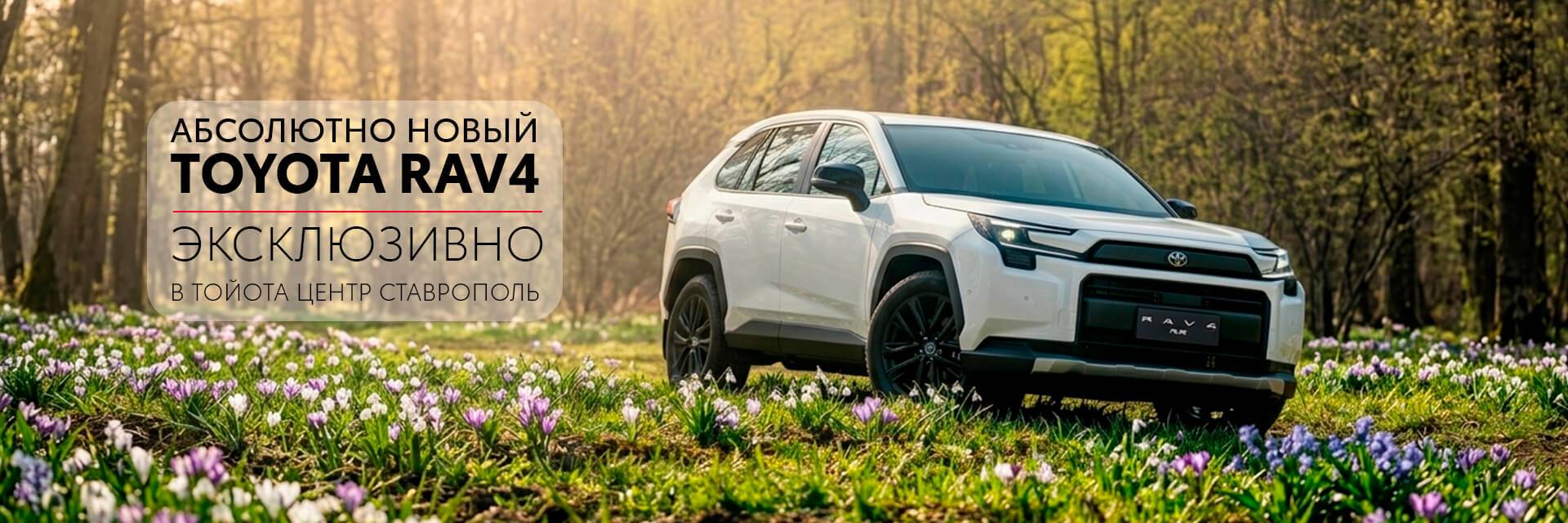 Новый RAV4 6 поколение