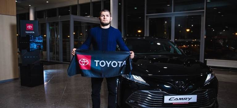Хабиб Нурмагомедов — партнер Toyota