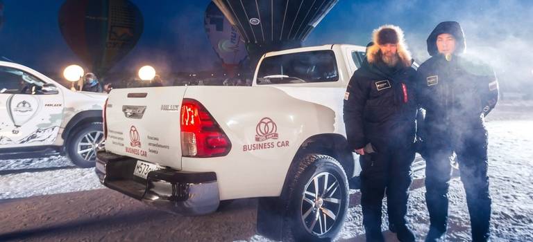 Федор Конюхов и Toyota Hilux: один полет, два путешественника, три рекорда