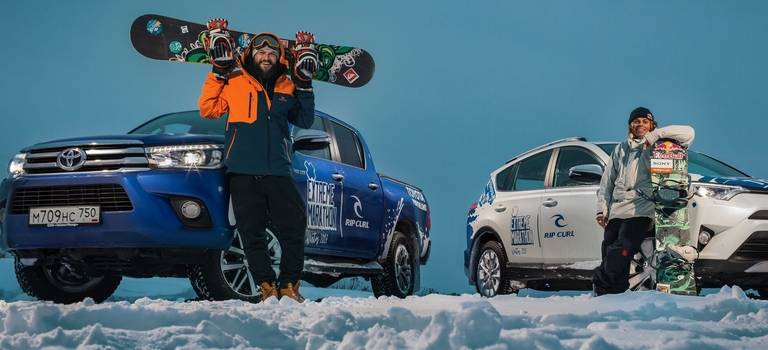 Toyota продолжает покорение территории спортивного экстрима