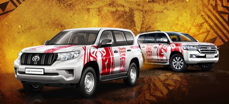 Внедорожный тест-драйв Toyota Desert Camp
