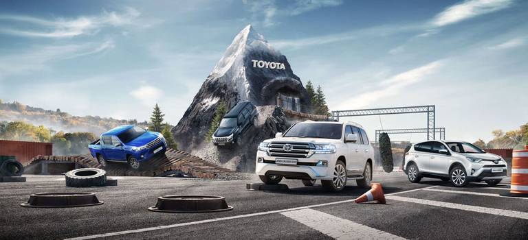 Большой внедорожный тест-драйв Toyota
