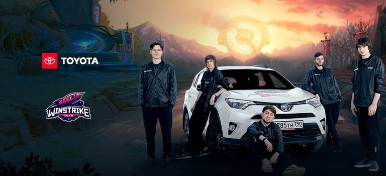 Toyota — первый в России автомобильный бренд, ставший партнером киберспортивной команды