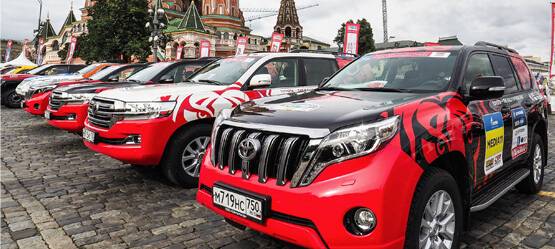 7 июля на Красной площади в центре Москвы стартовало международное ралли «Шелковый путь 2017»