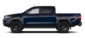 Toyota Hilux 2.8d АT6 (200 Л.С.) AWD - cнаряженная масса 2375 и ширина 1900 Black Onyx