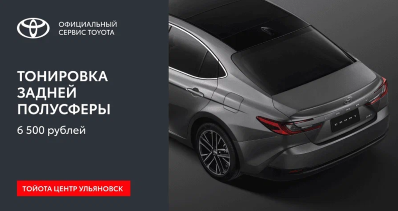 Профессиональная тонировка