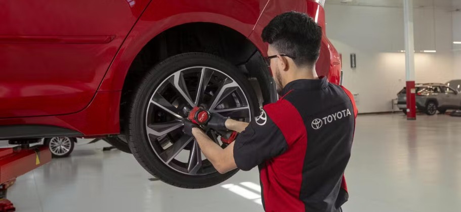 Сезонный шиномонтаж в Toyota Кунцево!