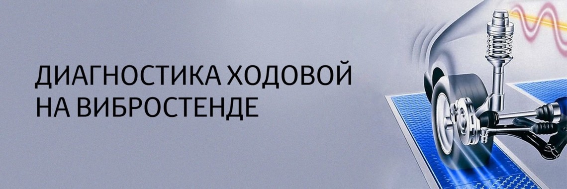 Диагностика ходовой на вибростенде