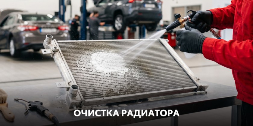 Очистка радиатора