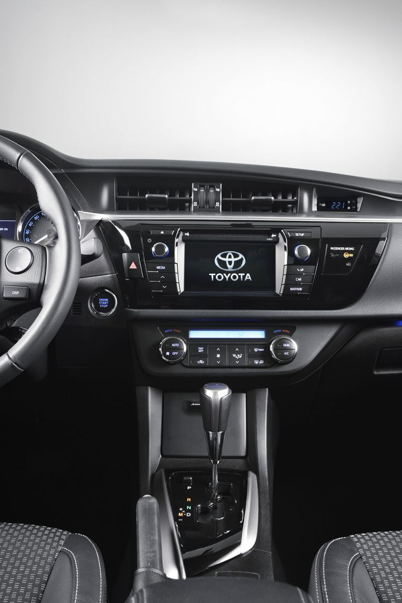 интерьер новая toyota Corolla