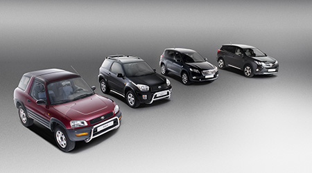 Легендарному кроссоверу Toyota RAV4 исполнилось 20 лет