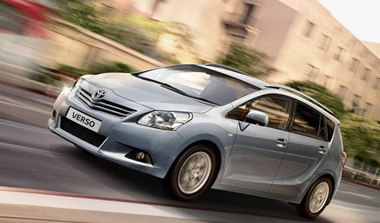 Автомобиль Toyota Verso назван самым безопасным автомобилем в сегменте MPV по шкале Euro NCAP 2010 года